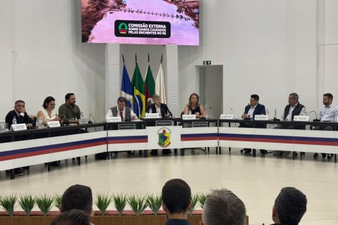 Seminário da Câmara dos Deputados discute desafios na reconstrução do Estado, em Estrela