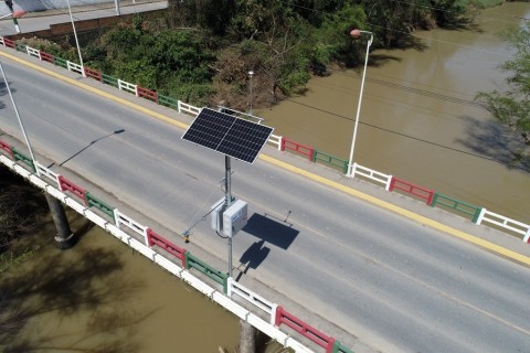 Governo do Estado e Defesa Civil de Teutônia iniciam instalação de estação de monitoramento de última geração no Arroio Boa Vista