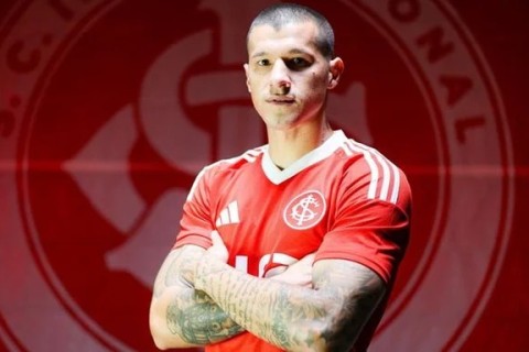 Alan Benítez treina no Inter e pode estrear contra o Vitória