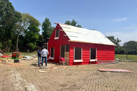 Decoração especial transforma Parque Ney Santos Arruda no cenário do Natal no Coração 2025