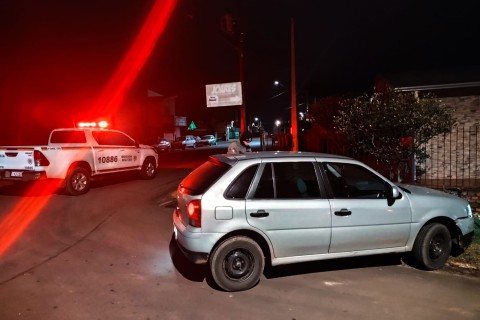 Jovem de Soledade é preso após fuga com carro furtado e tentar agredir brigadianos