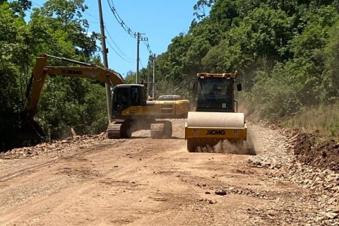 Bloqueios seguem na ERS-129 entre Colinas e Roca Sales durante esta semana