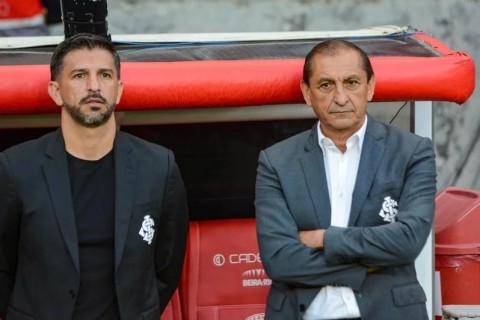 ‘Não pensamos em rebaixamento’, afirma técnico do Inter