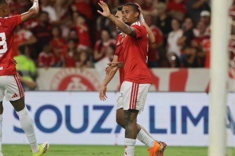 Alerrandro celebra primeiro gol pelo Inter e projeta disputa do título gaúcho