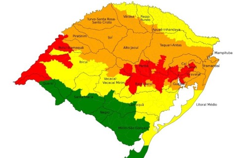 Com previsão de altos volumes de chuva, Defesa Civil emite novo alerta de enchente para o Rio Taquari no fim de semana