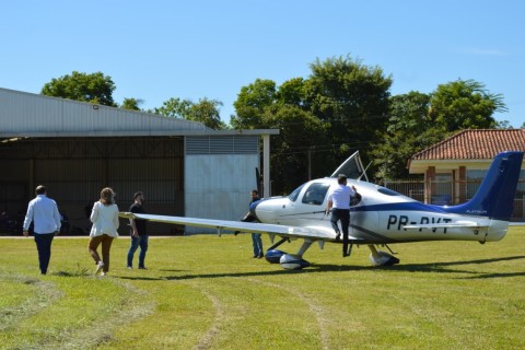 Aeródromo de Estrela recebe 20 voos por mês