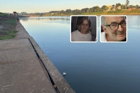 Identificado o casal que morreu ao cair com carro nas águas do Rio Taquari, em Estrela